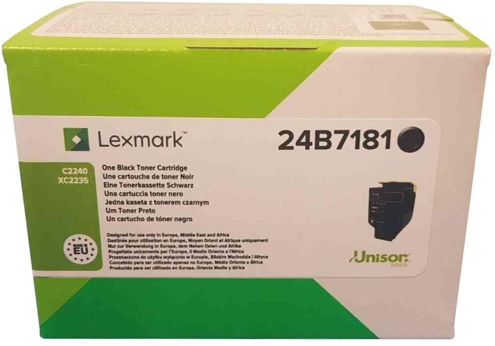 Тонер-картридж Lexmark XC 2235/XC 2240 Black (24B7181) - зображення 2