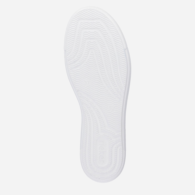 Sneakersy damskie z eko skóry RIEKER L9853-80 38 24.8 cm Białe (4061811383221) - obraz 9