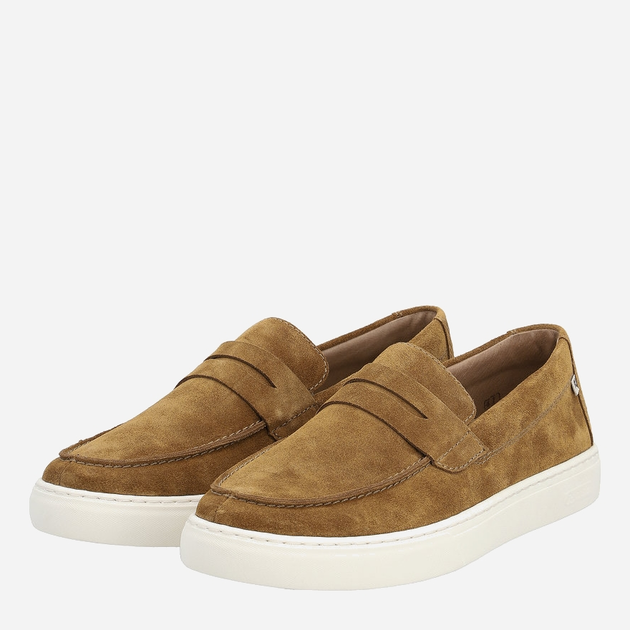 Buty wsuwane męskie RIEKER Evolution U0703-22 41 26.7 cm Brązowe (4061811776535) - obraz 3