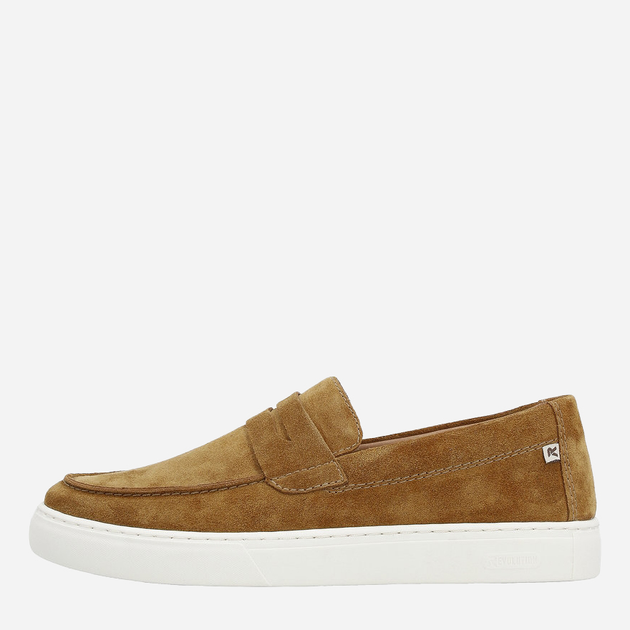 Buty wsuwane męskie RIEKER Evolution U0703-22 44 28.7 cm Brązowe (4061811776566) - obraz 4
