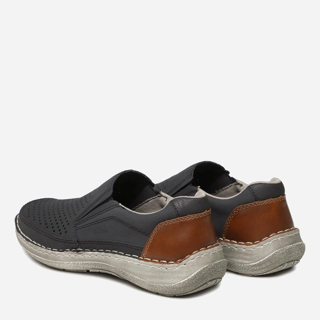 Чоловічі сліпони RIEKER 03079-14 40 26 см Темно-сині (4060596499622) - зображення 5