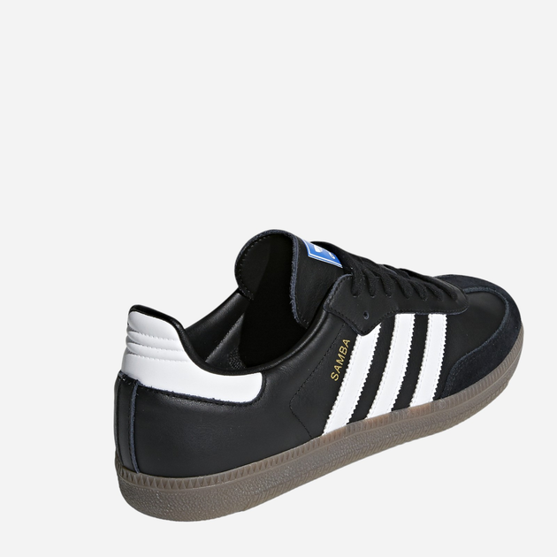 Чоловічі кеди низькі adidas Originals Samba OG B75807 46.5 (11.5UK) 30 см Чорні (4059811988577) - зображення 4