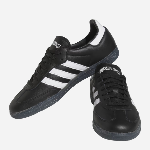 Чоловічі кеди низькі adidas FA Samba ID7339 42.5 (8.5UK) 27 см Чорні (4066754034575) - зображення 4