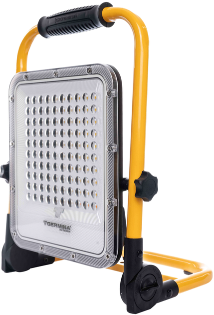 Naświetlacz akumulatorowy Germina Herkules 50 W 1400 lm (GW-0073) - obraz 3