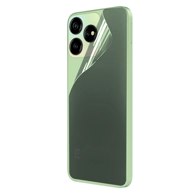 Противоударная гидрогелевая пленка Hydrogel Film для ZTE Blade V50 Design на заднюю панель, Transparent - Фото 1 Противоударная гидрогелевая пленка Hydrogel Film для ZTE Blade V50 Design на заднюю панель, Transparent - изображение 1