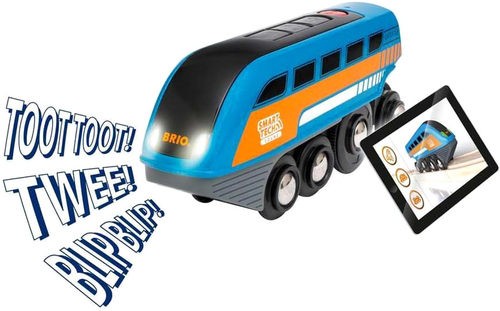 Lokomotywa Brio Smart Tech z funkcją dźwięku i nagrywania (7312350339710) - obraz 6