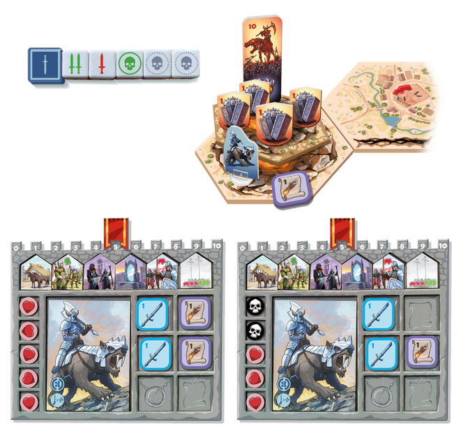 Настольная игра Lord of Boards Тайны замка Карак ІІ (Karak II) - изображение 4