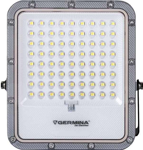 Naświetlacz akumulatorowy z panelem solarnym Germina Dorado 200 W 1800 lm (GW-0079) - obraz 3