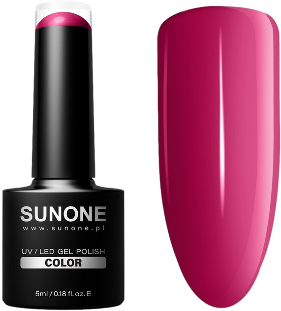 Lakier hybrydowy Sunone Uv / Led Gel Polish Color R19 Roxy 5 ml (5903332080427) - obraz 1