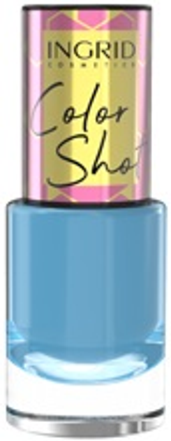 Лак для нігтів Ingrid Cosmetics Color Shot Nail Polish 03 Baby Blue 7 мл (5902026663991) - зображення 1