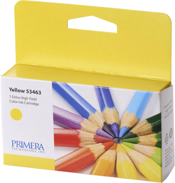 Tusz Primera 53463 Yellow (0665188534633) - obraz 1