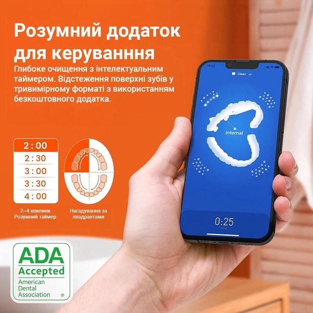 Электрическая зубная щетка Bitvae S2 Smart white - изображение 6