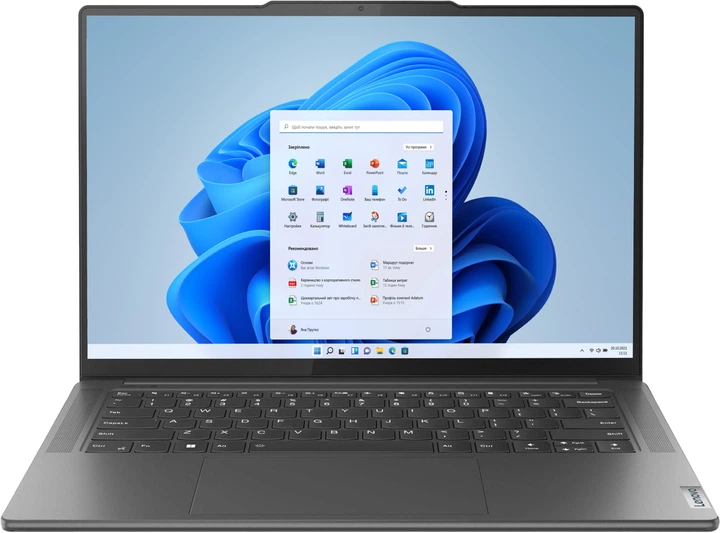 Ноутбук Lenovo Slim Pro 9 14IRP8 (83BV0000US) Storm Grey - Фото 1 Ноутбук Lenovo Slim Pro 9 14IRP8 (83BV0000US) Storm Grey - изображение 1