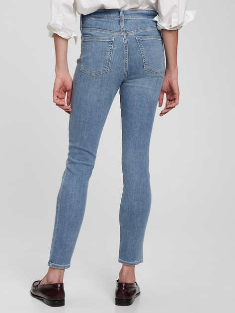 Jeansy Skinny damskie GAP 703495-00 27 Niebieskie (1200056844828) - obraz 2