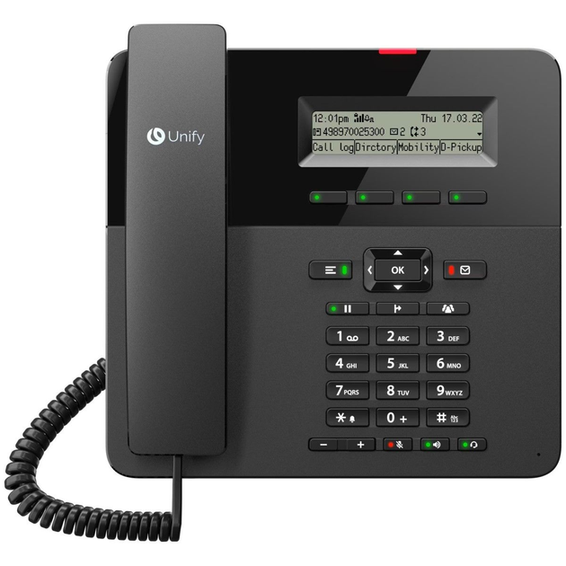 IP-телефон Unify OpenScape Desk Phone CP210 (L30250-F600-C581) - зображення 1