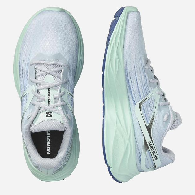 Жіночі кросівки для бігу Salomon Aero Glide L47122.5200 36.5 (5.5US) 22.5 см Блакитні (195751225915) - зображення 5