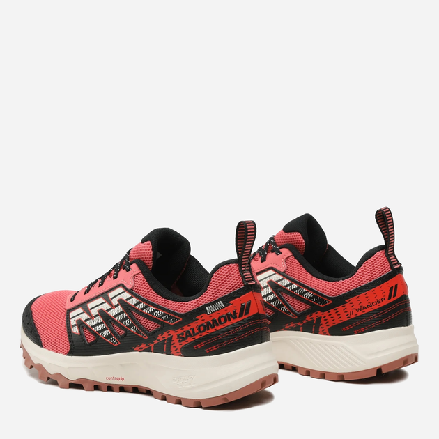 Жіночі кросівки для бігу Salomon Wander L47153400 37.5 (6US) 23 см Темно-рожеві (195751263351) - зображення 3