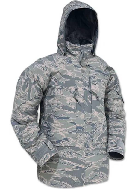 Куртка тактическая парка армии США Valley Apparel APECS Gore-Tex водонепроницаемая размер Large Regular Мультикам - изображение 1