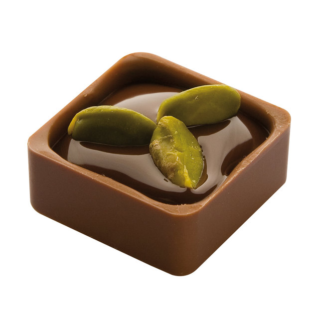 Форма для шоколада поликарбонатная Квадратное пралине Chocolate World FD-0205 CF - изображение 2