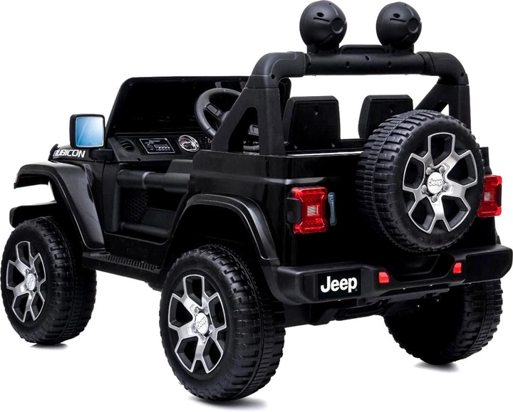 Електромобіль Azeno Electric Car Jeep Wrangler Rubicon Чорний (5713570001692) - зображення 2