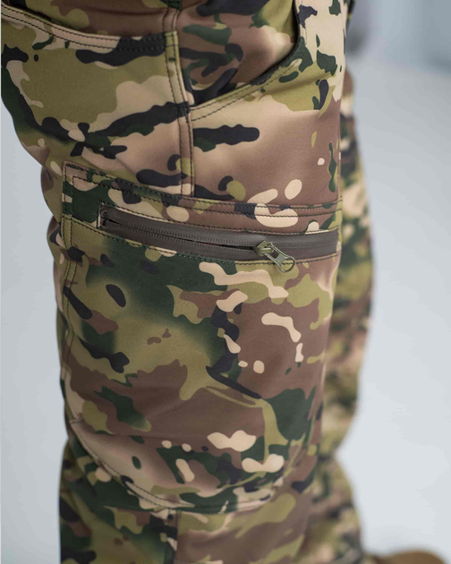 Тактичні штани SoftShell 3XL - зображення 2