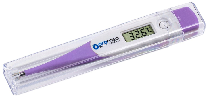 Электронный термометр Oromed ORO-FLEXI Фиолетовый (5907763679649) - изображение 2