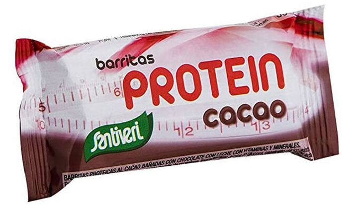 Baton białkowy Santiveri Bars Cacao 16 szt (8412170035201) - obraz 1