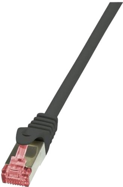 Патч-корд LogiLink PrimeLine Cat 6 SFTP 200 м Black (CQ2053S) - зображення 1