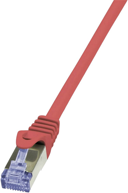 Patchcord LogiLink PrimeLine Cat 6a SFTP 3 m Red (CQ3064S) - obraz 1