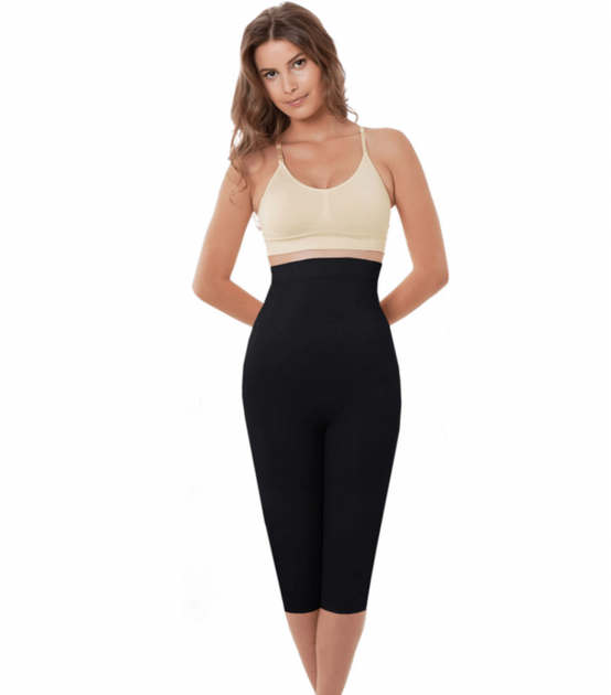 Высокие утягивающие капри - Formeasy - 2900 - XXL - Черный - Фото 1 Высокие утягивающие капри - Formeasy - 2900 - XXL - Черный - изображение 1