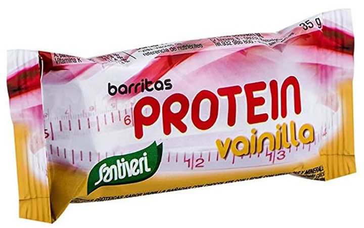 Baton białkowy Santiveri Vanilla Bars 16 szt (8412170035195) - obraz 1