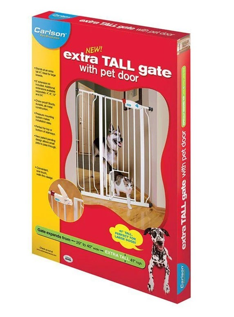 Ogrodzenie dla psów Carlson Gate Xtra High Walk-Thru With Door (0891618001967) - obraz 1