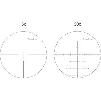 Оптический прицел Vector Optics Continental 5-30x56 (34mm) FFP Tactical (SCFF-30) - изображение 2