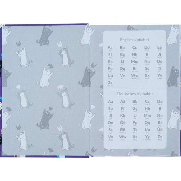 Словарь для записи иностранных слов Kite UA Cats K24-407-1 60 листов (67465) - изображение 2