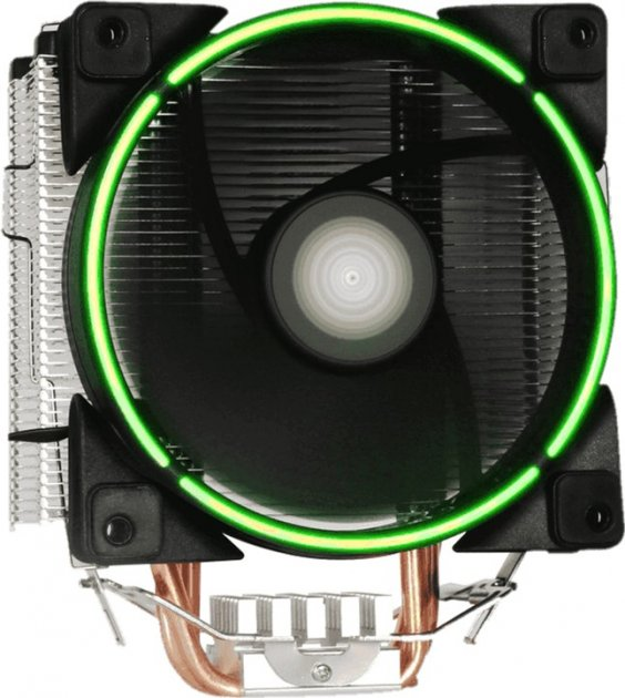 Кулер для процессора Intel/AMD TDP 187W GameMax Gamma 500-Green с подсветкой 120 мм - изображение 5