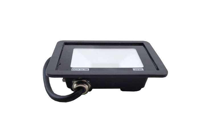 Прожектор светодиодный LED 20W ECO Slim 220V 1400Lm 6500K IP65 - Фото 4 Прожектор светодиодный LED 20W ECO Slim 220V 1400Lm 6500K IP65 - изображение 4