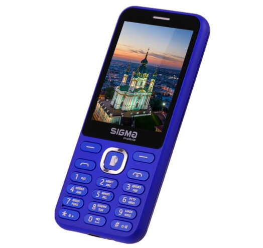 Телефон Sigma mobile X-Style 31 Power Type-C синий - Фото 3 Телефон Sigma mobile X-Style 31 Power Type-C синий - зображення 3