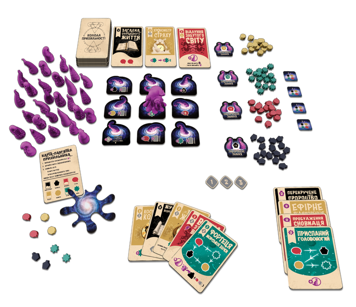 Настольная игра Geekach Космоспрут (Cosmoctopus) - изображение 2