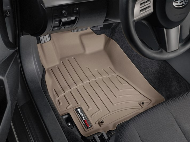 Акція на Коврики автомобільні WeatherTech 3D лайнери Subaru Outback 2010 - 2014 Бежеві від Rozetka