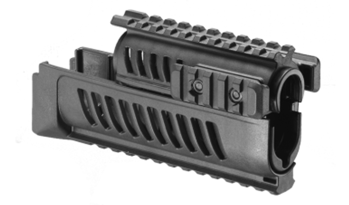 AKL47B Цевье тактическое FAB для AK 47/74, 4 планки, черное - изображение 1