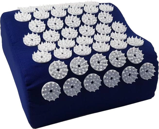 Poduszka do akupresury Shanti acupressure pillow / cushion nail 23 x 23 cm Granatowa (4260135967296) - obraz 1
