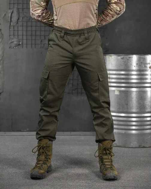 Тактические мужские штаны весна/лето L олива (85663) - изображение 1