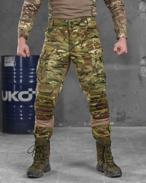 Тактические штурмовые усиленные штаны 7.62 Tactical L мультикам (85701) - изображение 1