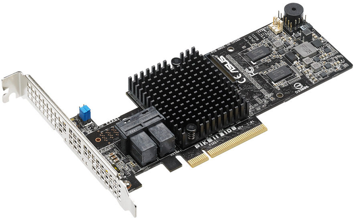 Контролер RAID ASUS PIKE II 3108-8i SAS/SATA PCIe 3.0 x8 12Gb/s (90SC07N0-M0UAY0) - зображення 1