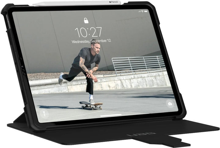 Etui z klapką Urban Armor Gear Metropolis do Apple iPad Pro 12.9'' 2022 z uchwytem do Apple Pencil Black (122946114040) - obraz 2