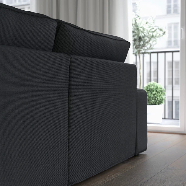 П-подібний диван IKEA KIVIK КІВІК, 6-місний, Антрацит трезунд, 594.943.92 - Фото 4 П-подібний диван IKEA KIVIK КІВІК, 6-місний, Антрацит трезунд, 594.943.92 - зображення 4