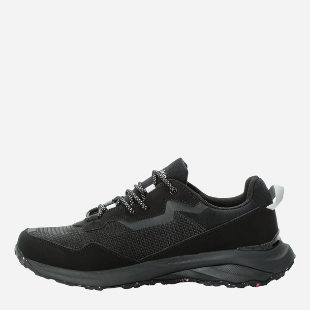 Buty sportowe męskie z membraną Jack Wolfskin Dromoventure Low M 4059621-6350 45,5 (11UK) Ciemnoszare (4064993913606) - obraz 4