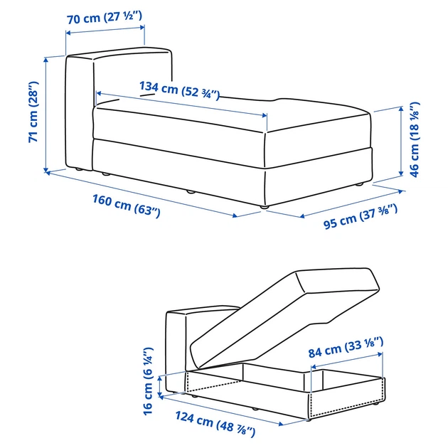 Шезлонг модуль IKEA JÄTTEBO, правильно, Самсала сіро-бежевий, 394.852.99 - Фото 11 Шезлонг модуль IKEA JÄTTEBO, правильно, Самсала сіро-бежевий, 394.852.99 - изображение 11