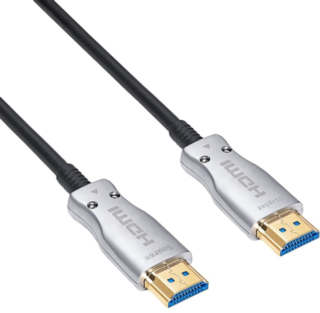 Kabel Akyga HDMI 0.5 m Black (AK-HD-05S) - obraz 1