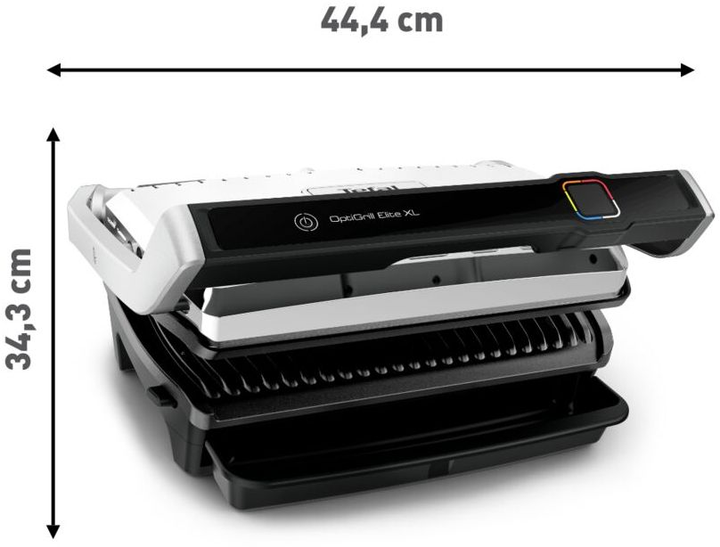 Гриль Tefal OptiGrill Elite XL GC760D30 - зображення 7